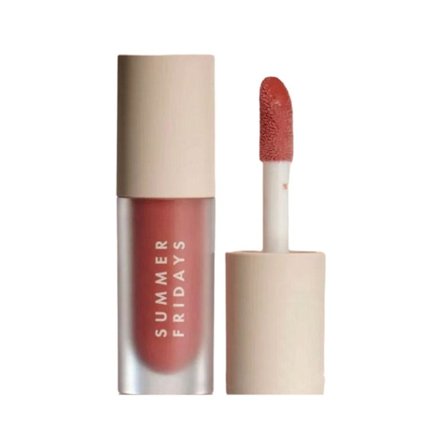 Summer Fridays Dream Lip Oil för återfuktande, skir täckning, full färg 4~5g