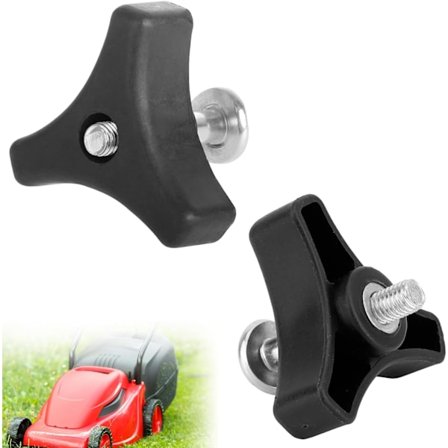 Ersättningsbult för gräsklippare, universellt gräsklipparhandtag, 2 st gräsklippartriangelhandtag