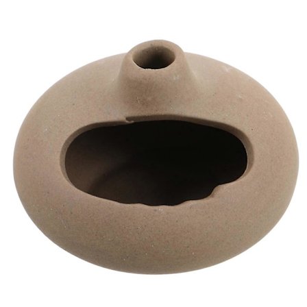 Handgjord Keramisk Rökelsehållare Brännare Estetisk Rustik Stil För Heminredning 9.00X7.00X2.00CM 1Pack[D]