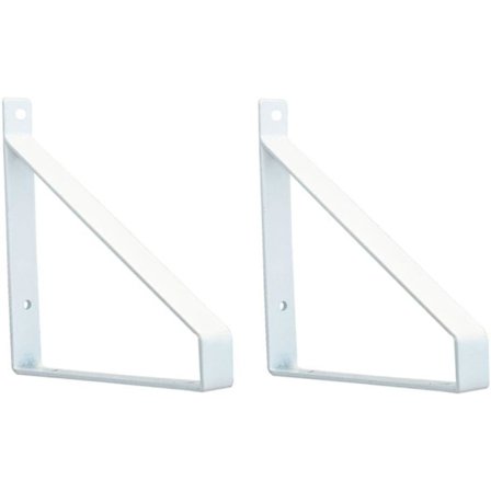 Smidesskonsol Svart Lastbärande Förtjockning Hylla Triangel