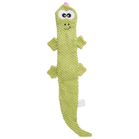 Ödlaformad Pet Squeak Toy Plysch Bittålig Pet Sound Toy