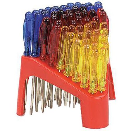 Gelia 17100030 Meiselstativ med 60 meisler, Håndverktøy