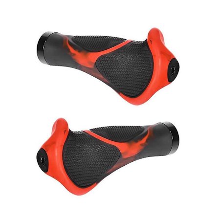 Bjergcykel styrbetræk, ergonomisk gummilåsdesign, udendørs udstyr cykeltilbehør