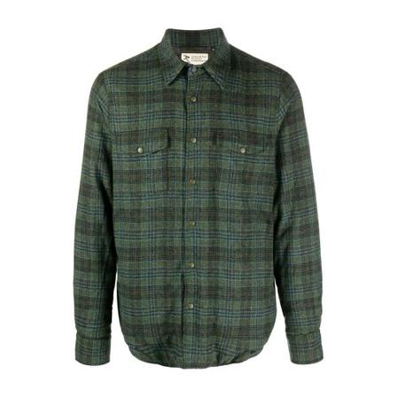 Aspesi Casual Shirts Grøn, Herre Skjorter
