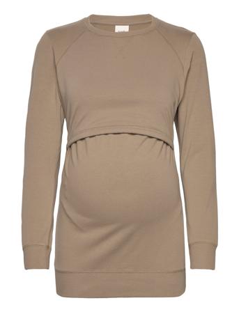 B Warmer Sweatshirt Sweat-shirt Genser Kakigrønn Boob*Betinget Tilbud