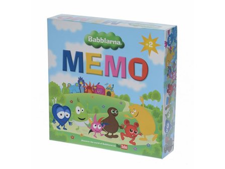 Babblarna Memo - Lyreco - Skola och förskola - Lekmaterial - Spel - Från 3 - 4 år