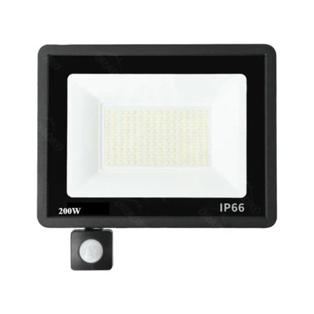 LED PIR Motion Sensor Floodlight Udendørs Væg Lys Hvid Lys