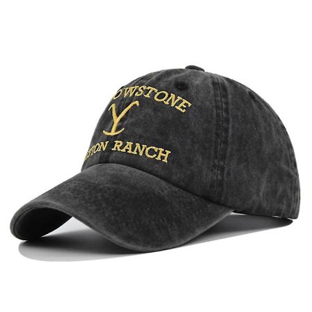 Yellowstone Dutton Ranch Criss-cross Baseball Hat Brodert Caps