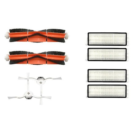 Sidoborste Huvudborste Hepa Dammsugarfilter 2/1 Sek För S50 Robotdammsugare Tillbehör Mopp Cl
