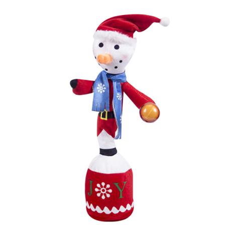 Elektrisk Leksak För Juldans Och Musikdocka Christmas Snowman