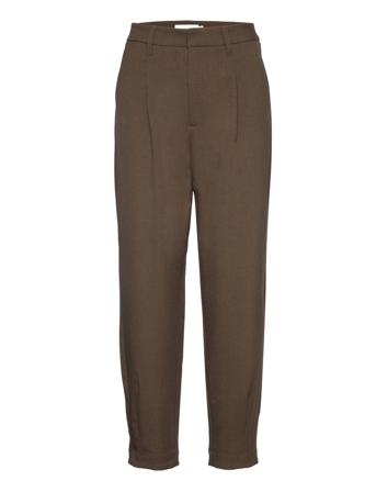 Cmtailor-Pant Bukser Med Rette Ben Brun Copenhagen Muse
