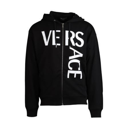 Versace, hoodie Zwart, Dames, Maat:L