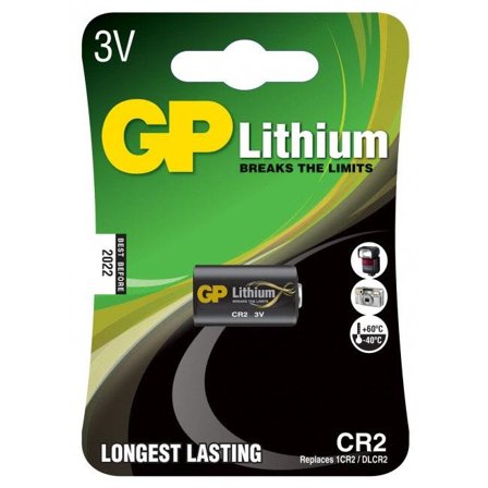 GP Batteries CR 2-C1 Fotobatteri litium, 3V, Batterier