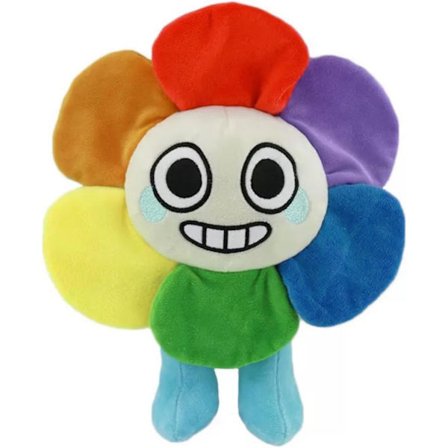 Plyslegetøj dukke pude, rumdekoration gave til videospilsfans (solsikke)