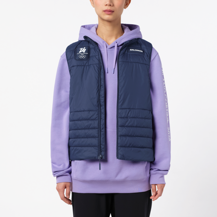 Salomon - Giacche Gold Rflx Vest W - Naval Academy