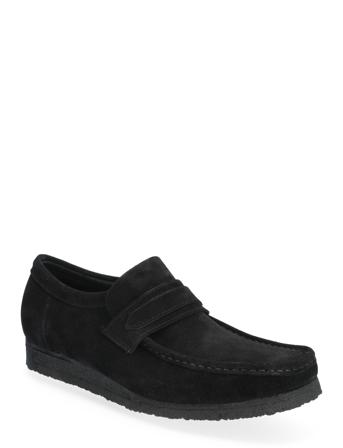 Wallabeeloafer Loafers Låga Skor Black Clarks Originals