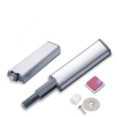 6 stk. Push to Open Magnet Skab Dør - Push Open Magnetisk Skab Dørlukker til Skabssystem - Buffer Hængsel Lås Låse - Metal Magnetisk Lås