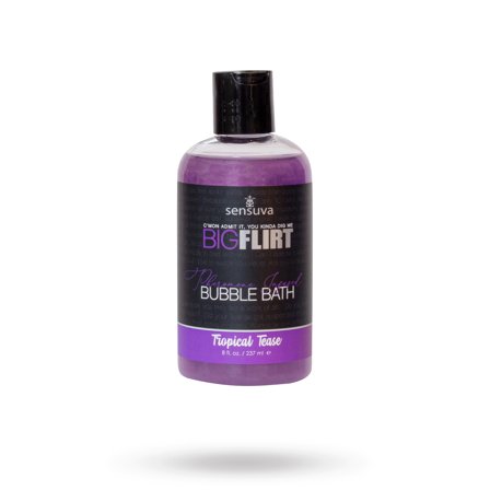 SENSUVA BIG FLIRT PHEROMONE BUBBLE BATH TROPICAL TEASE 237 ml - Vuxen.fi - Romantiikka & Esileikki