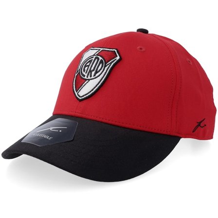 Fan Ink - Rouge adjustable Casquette - River Plate Football Beyond Borders Red/Black Adjustable @ Hatstore