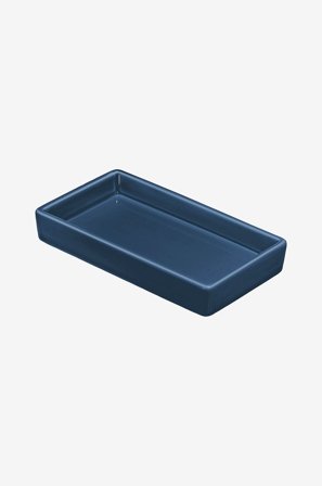 Cult Design - Bricka Kub - Blå - Badrumstillbehör - Från Homeroom