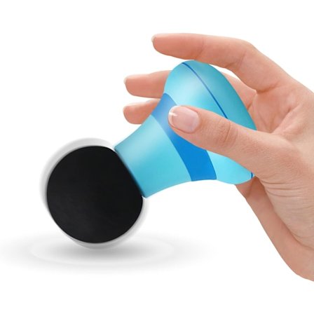 Opgradering 2.0in*4.5in - Håndholdt Massager, Kraftfuld 6 Hastigheds Vibrationstilstande, Velegnet til Skulder-, Nakke- og Rygmassage