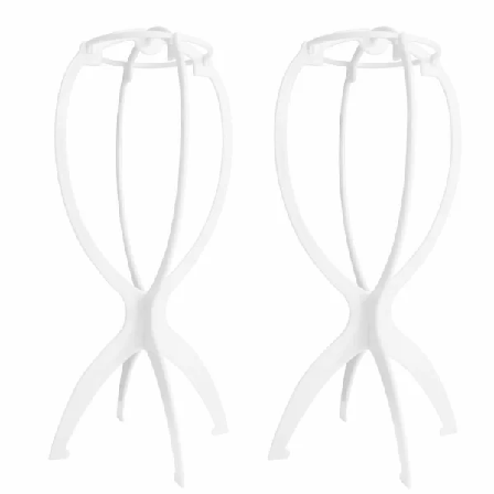 2 stk parykkstativ, bærbar parykkholder, sammenleggbar parykkholder