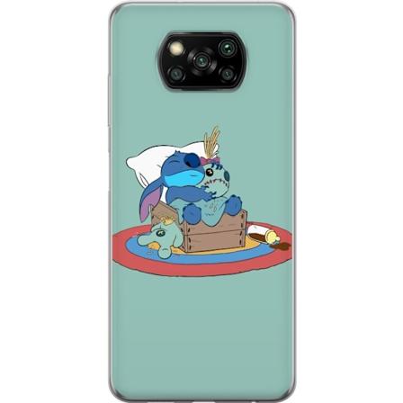 Xiaomi Poco X3 NFC L pin kyv kuori Stitch nukkui hyvin