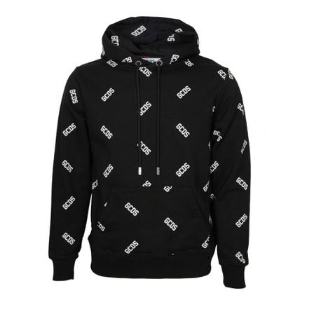 Gcds, Hoodie Zwart, Heren, Maat:M