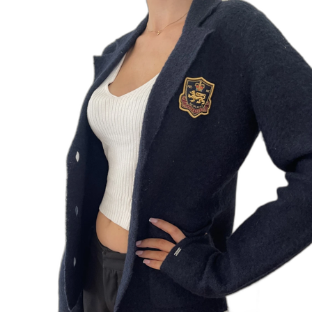 Mjuk ull kavaj kofta Tommy Hilfiger S