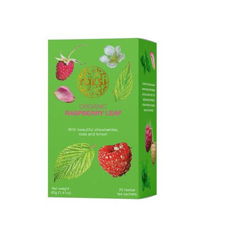 Tulsi Raspberry Leaf Te Øko, Helse & Madvarer, Te, Frugtte