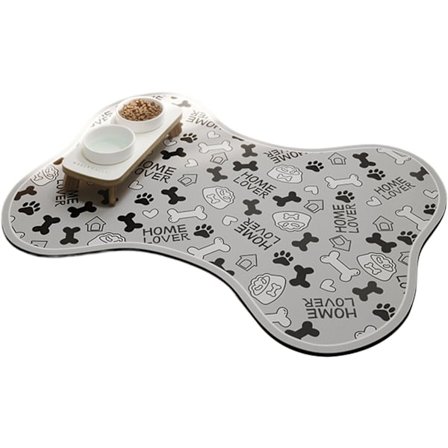 Hundemåtter - Måtte til kæledyrsfoder, Måtte til hundefoder, Stor måtte til hundefoder og vand