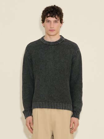 Holzweiler Baha Sweater - Dk. Grey - Men's - XXL