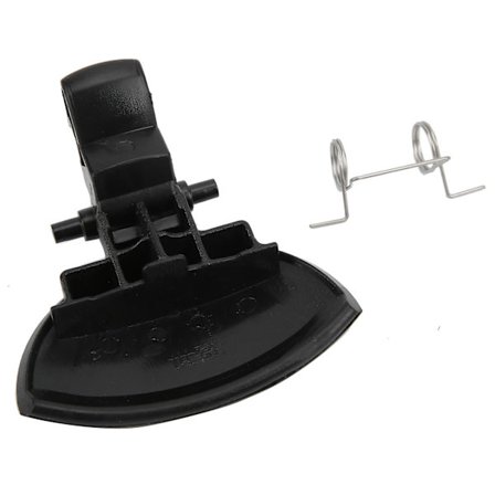 Ersättningshandtag för handskfackslåda i svart med fjäder, kompatibel med Citroen C4 2004-2010