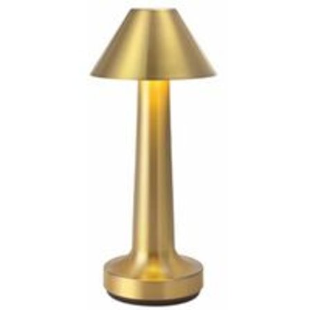 Kreativ matbord metall dekorativ bordslampa USB laddningsbar