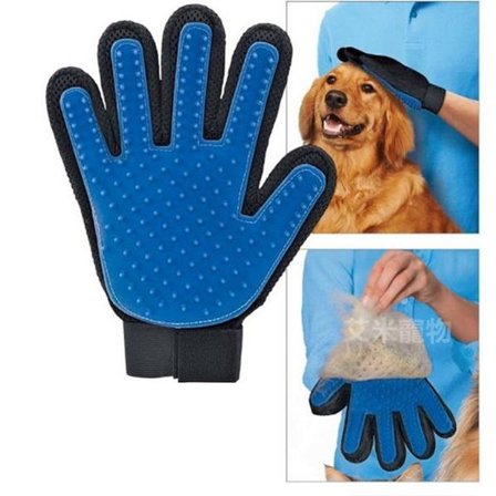 2 brush gloves - a smart comb for dog hair and cat hair
