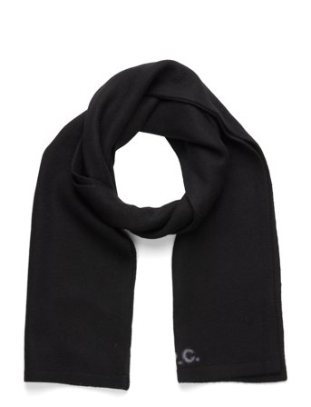 A.P.C. Scarf William - Black - ONE SIZE