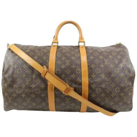Louis Vuitton Vintage, Pre-owned Canvas louis-vuitton-bags Bruin, Dames, Maat:ONE Size