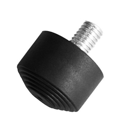 Universal Anti-Skli Gummi Fotputer Spiker Fototilbehør For Stativ Monopod (1 Stykke, Svart)