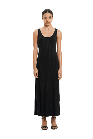 Residus Poulette Dress - Black Klänningar Dam Svart XS