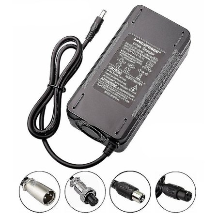 54,6v 3a litiumbatteriladdare Elcykelladdare Kompatibel 13s 48v Li-ion batteriladdare-b