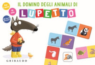 Il domino degli animali di Lupetto. Amico Lupo. Ediz. a colori. Con 42 tessere Orianne Lallemand