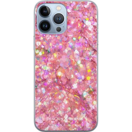 Kompatibelt Mobilskal till Apple Apple iPhone 13 Pro Max Cactus and Friends – PinkGlitter