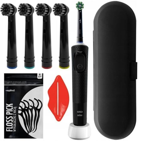 Elektrisk tandborste - Oral-B - Vitality Pro Protect X Clean - 4 borstar - reseetui - batteri 10 dagar