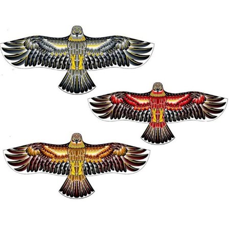 Børn 1,2 m flad ørn drage 100 m dragelinje Børn Flyvende fugl K