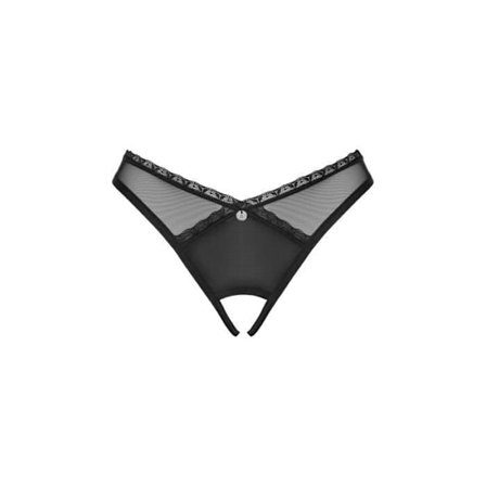 Obsessiivinen - Avoin String Latinesa - Musta M/L