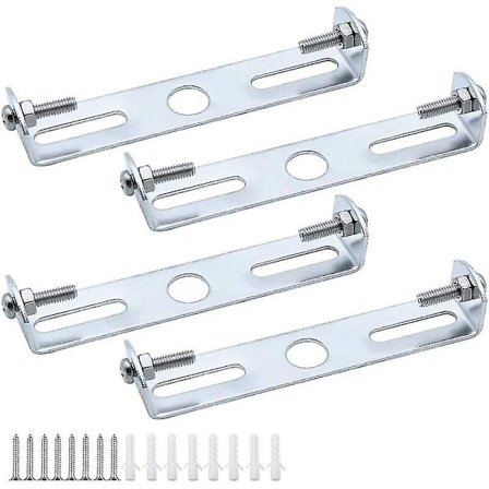 Ttio [4 stk.] Loftslampe Armatur Beslag 105mm Pendellampe Tilbehør Loft Lysekrone Loftlampe Bundplade Loftlampe Plader Plade Holde