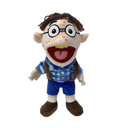 Jeffy Soft Plysh Toy Hand Puppet Jeffy Puppet Plysh Toy Game Series Hand Puppets Plysh Hat Game Toy, tegneseriedukke Plysjdukke Morsom og søt forelder