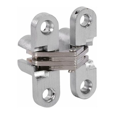 2 st zinklegering dolda gångjärn osynliga vikdörrar dolda kors dolda gångjärn för möbelbeslag vikdörr 43,7 mm