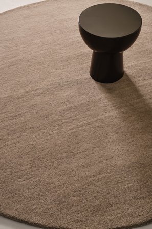 Jotex - (Field Unset) Rundt Ullteppe 200 Cm Ull/Ull Beige ASIA - Kjøp Ulltepper hos Jotex