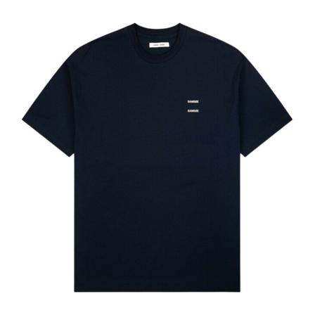 Samsøe Samsøe Joel T-shirt , Blauw , Heren , Maat: S